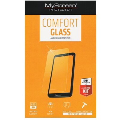 MYSCREEN COMFORT GLASS Kijelzővédő üvegfólia (extra karcálló, ütésálló, 0.33mm, 9H) ÁTLÁTSZÓ [Sony Xperia M4 Aqua (E2303)]