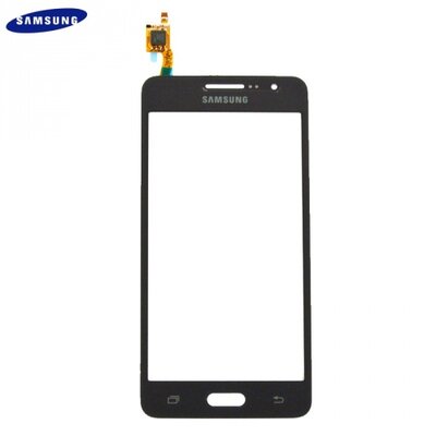 Plexi ablak, érintőpanellel SZÜRKE [Samsung Galaxy Grand Prime 2015 (SM-G531F)]
