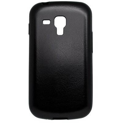 Műanyag hátlapvédő telefontok Samsung Galaxy Trend, Fekete [Samsung Galaxy Trend (S7560)]