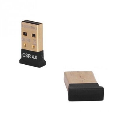 BLUETOOTH adapter USB 4.0, 20 m, szupermini FEKETE