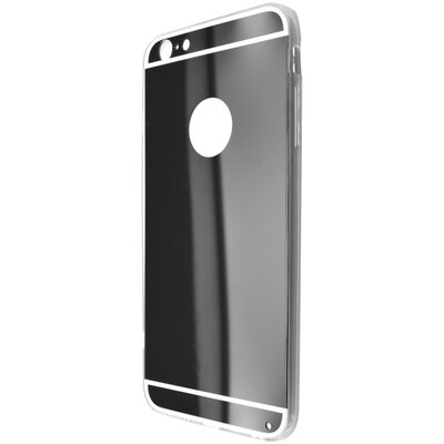 Szilikon hátlapvédő telefontok - iPhone 6+ Plus, fekete tükör [Apple iPhone 6+ Plus]