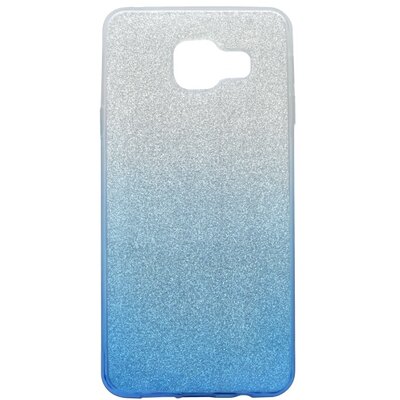 Csillámos hátlapvédő telefontok Samsung Galaxy A3 2016, Kék [Samsung Galaxy A3 2016 (A310F)]