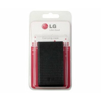 Lg CCL-290 Tok álló, bőr fekete [LG GD880 Mini]