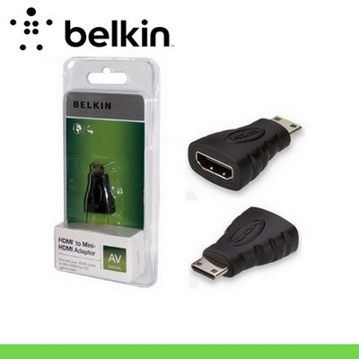 Belkin F3Y008CP TV/HDMI adapter (miniHDMI - HDMI) [Sonyericsson XPERIA Neo (MT15i), XPERIA Neo V (MT11i), Nokia C6-01, Nokia E7-00, Nokia N8-00]