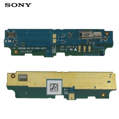 Mikrofon komplett panellel (vibramotor) [Sony Xperia E3 (D2203)]