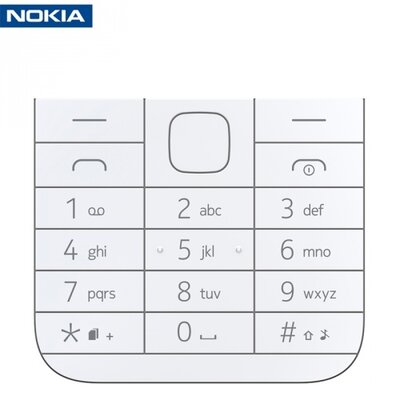Készülék billentyűzet FEHÉR [Nokia 225]