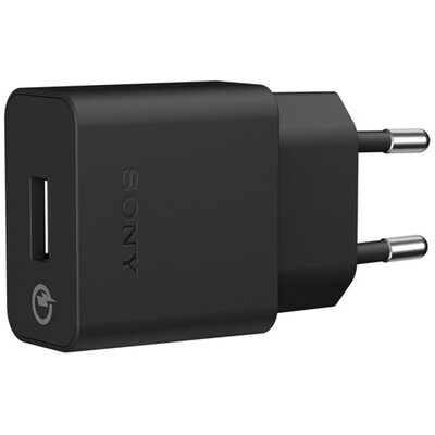 Sony UCH10 Hálózati töltő USB aljzat (5V / 1800mA, kábel NÉLKÜL!) FEKETE