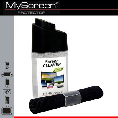 Myscreen M PR ZC-K Kijelző tisztitó spray mobil / tablet / LCD TV készülékekhez (30ml kiszerelés, antisztatikus törlőkendő 13x18cm)