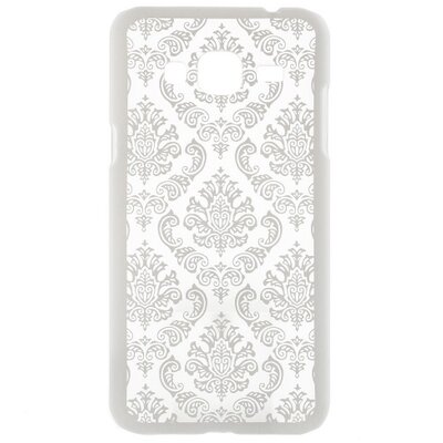 Műanyag hátlapvédő telefontok (damaszkuszi virágminta) Fehér [Samsung Galaxy J3 (2016) (SM-J320)]