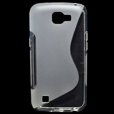 Hátlapvédő telefontok gumi / szilikon (S-line) Átlátszó [LG K4 (K120e)]