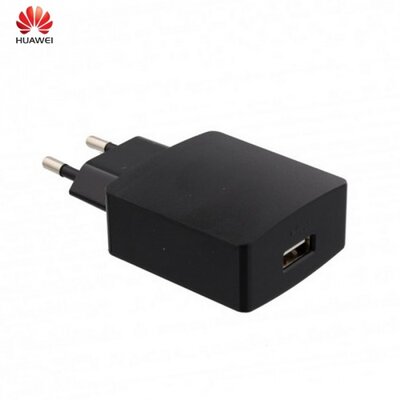 Huawei HW-050200E3W_B Hálózati töltő USB aljzat (5V / 2000mA, kábel NÉLKÜL) FEKETE
