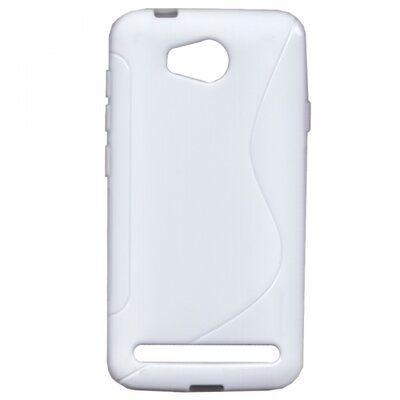 Hátlapvédő telefontok gumi / szilikon (S-line) Fehér [Huawei Y3 2 (Y3-2)]