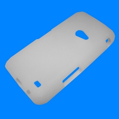 Hátlapvédő telefontok gumi / szilikon Fehér [Samsung Galaxy Beam (GT-I8530)]