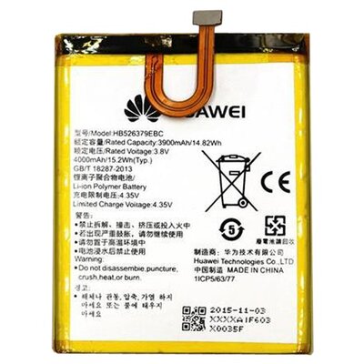 Huawei HB526379EBC gyári akkumulátor 4000 mAh Li-Polymer - Huawei Y6 Pro