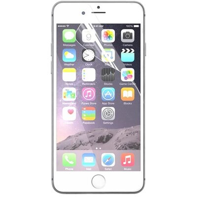 ENKAY Kijelzővédő fólia (full screen, íves részre, öntapadós PET) víztiszta átlátszó [Apple iPhone 7+ Plus 5.5, Apple iPhone 8+ Plus 5.5]