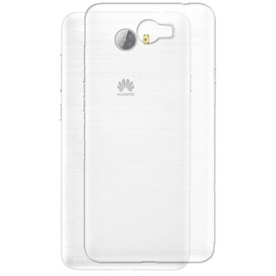Huawei Műanyag hátlapvédő telefontok (ultravékony, 0.8 mm) Fehér [Huawei Y5 2 (Y5-2), Y6 2 Compact]