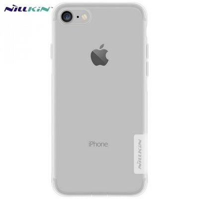 Nillkin Nature hátlapvédő telefontok szilikon hátlap (0.6 mm, ultravékony) Átlátszó [Apple iPhone 7 , iPhone 8]