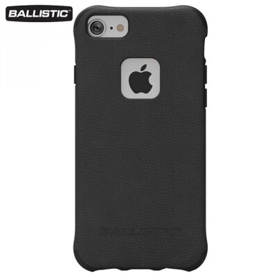 Ballistic UT1716-B22N BALLISTIC URBANITE műanyag hátlapvédő telefontok (gumi / szilikon belső, 180 cm-ig ütésálló, logo kivágás) fekete [Apple iPhone 6 4.7", iPhone 6S