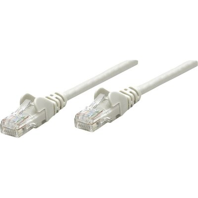 RJ45-ös patch kábel, hálózati LAN kábel CAT 6 S/FTP [1x RJ45 dugó - 1x RJ45 dugó] 10 m Szürke Intellinet