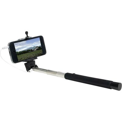 Selfie bot, monopod, teleszkópos fényképező rúd okostelefonokhoz 8.5 cm LogiLink BT0032