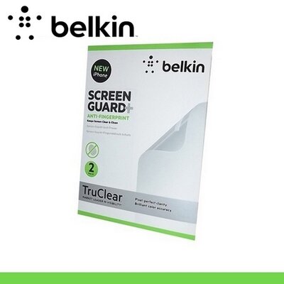 Belkin F8W180CW2 BELKIN Kijelzővédő fólia (2 db-os, matt, ujjlenyomat mentes) FINGERPRINT [Apple iPhone 5, iPhone 5S, iPhone SE]