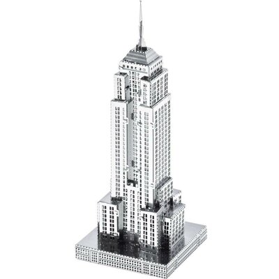 Metal Earth Empire State Building makett, 3D lézervágott fémmodell építőkészlet 502558