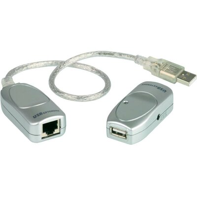 USB 1.1 Extender, jeltovábbító RJ45 csatlakozással max.60m-ig Aten UCE60-AT