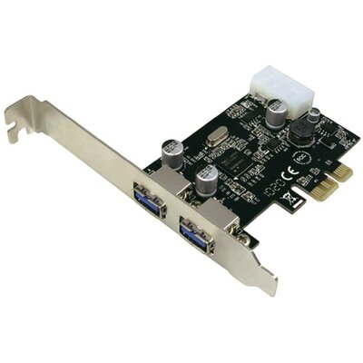 2 portos USB 3.0 PCI Express kártya Logilink PC0054A