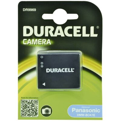 DMW-BCK7 Panasonic kamera akku 3,6V 630 mAh, Duracell