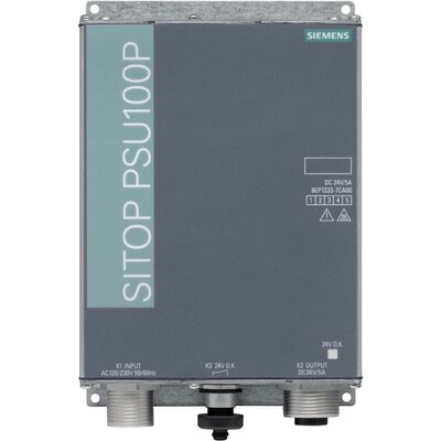 Siemens Sitop PSU100P Kalapsínes tápegység 24 V/DC 5 A 120 W 1 x