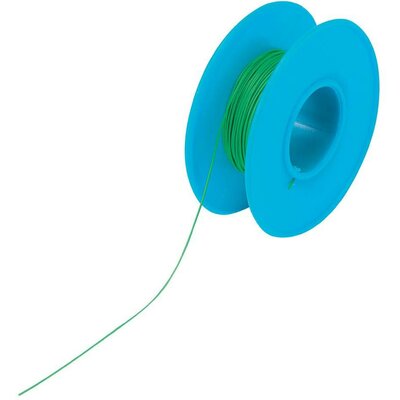 Conrad Wire-Wrap vezeték 1x0,05mm², zöld, 15m