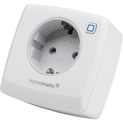 IP vezérelhető konnektor, rádiójel vezérelt dugaszoló aljzat HomeMatic IP HMIP-PS 141836A0A