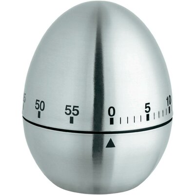 TFA Konyhai időzítő, tojás (Ø x Ma) 61 mm x 76 mm Króm