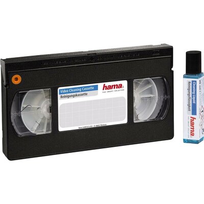 VHS, S-VHS Video tiszítókazetta tisztító folyadékkal Hama 00044728