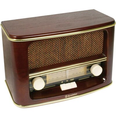 Asztali retro rádió, fa burkolattal Roadstar HRA-1500/N