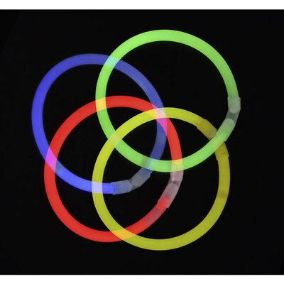 Neon világítórúd készlet, 7 színű, 100 részes Multi-color