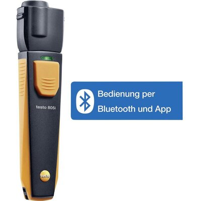 Testo lézeres infrahőmérő 10:1 optikával -30 tól 250 °C-ig bluetooth funkcióval, Smart készülékekhez Testo 805i Smart