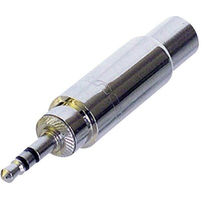Jack adapter 3,5 mm-es sztereo/RCA hüvely Pólusszám=3/sztereo NYS227 Rean