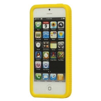Telefonélvédő gumi / szilikon Sárga [Apple iPhone 5, iPhone 5S, iPhone SE]