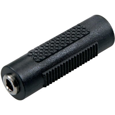 Sztereó 3,5 jack közösítő adapter, fekete, SpeaKa Professional 50118