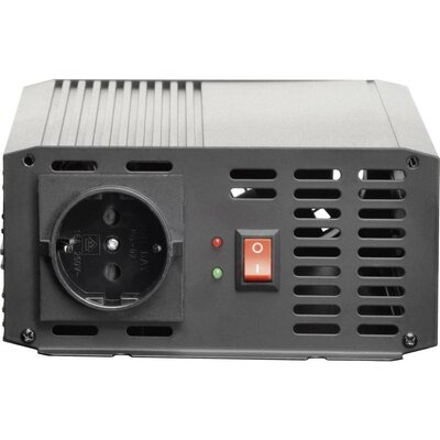 Szivargyújtós szinuszos inverter, autós feszültségátalakító, USB-vel 12 V/DC 10.5-15 V/DC 1000W VOLTCRAFT PSW 1000-12-G