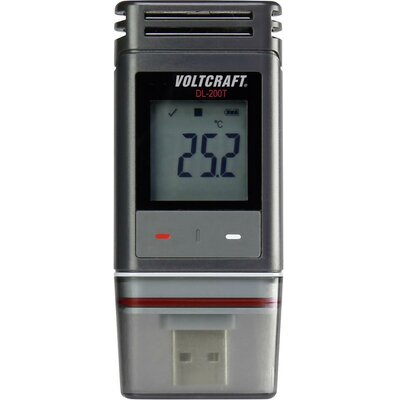 USB-s levegő hőmérséklet adatgyűjtő Voltcraft DL-200T