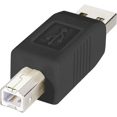 USB 2.0 adapter A dugó/B dugó, Renkforce