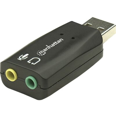 USB-s külső hangkártya Hi-Speed USB 3D Manhattan Sound Adapter 150859