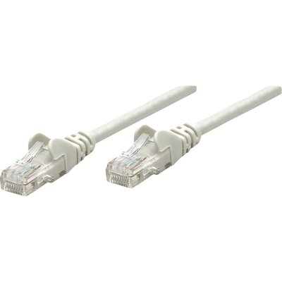 RJ45-ös patch kábel, hálózati LAN kábel CAT 6 S/FTP [1x RJ45 dugó - 1x RJ45 dugó] 15 m Szürke Intellinet