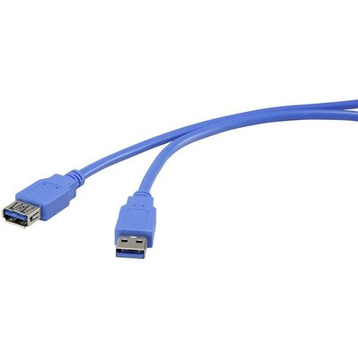 USB 3.0 hosszabbítókábel A/A, 1,8 m, Renkforce