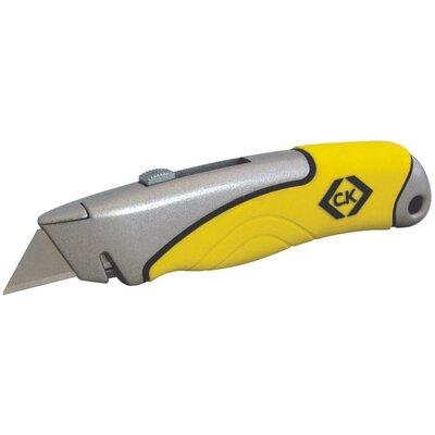 Biztonsági kés, behúzható pengével, Soft nyéllel C.K. T0957-1