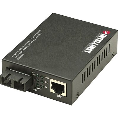 Gigabit Ethernet médiakonverter, Intellinet 1000 Mbit/s 506533