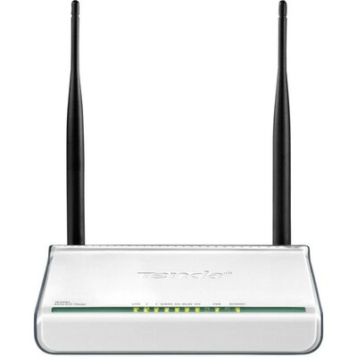 WLAN ADSL modem és router ADSL2+, ADSL 2.4 GHz 300 MBit/s Tenda W300D