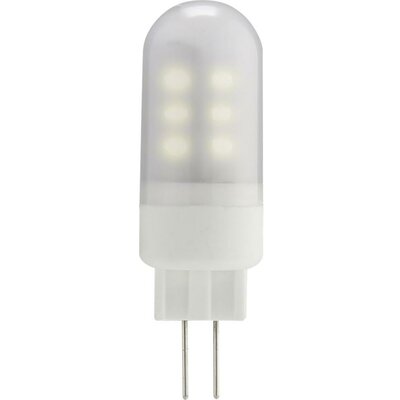 LED-es fényforrás Sygonix LED G4 1.8W=15W melegfehér stiftforma matt